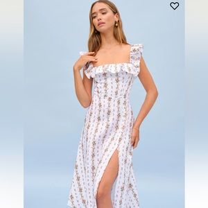 Amethyst Linen Dress